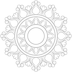 Its a Beautiful Mandala Design.