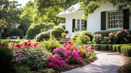 Naklejka premium border plant boarder