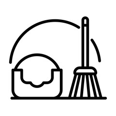 Cleaning Pet Area Vector Icon