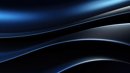Fototapeta premium depth black blue background
