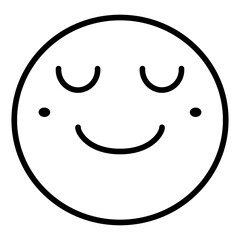 Slightly Smiling Face Icon