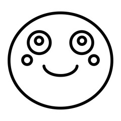 Smiling Face with Smiling Eyes Icon