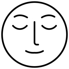 Relieved Face Icon