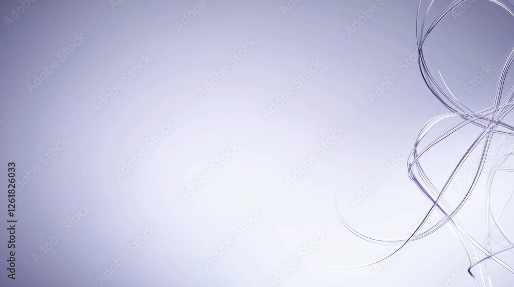 Aufkleber minimalist abstract design with soft lines and neutral background. ethereal and clean aesthetic