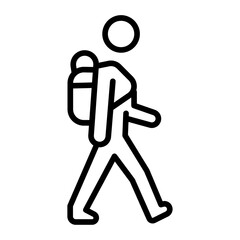 Outdoor Activity Vector Icon