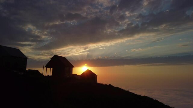 Above the Clouds Sunset Adventure in Gomis Mta