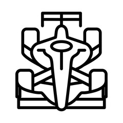 Formula Car Vector Icon