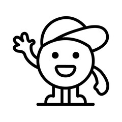 Mascot Vector Icon