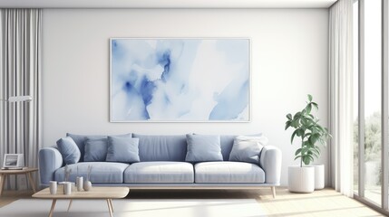 shades blue abstract banner