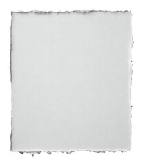 blank torn edge canvas with textured surface, minimalist art concept