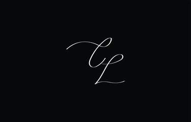 A minimal yet stylish depiction of white cursive lettering forming CL on a dark background, symbolizing elegance and simplicity.