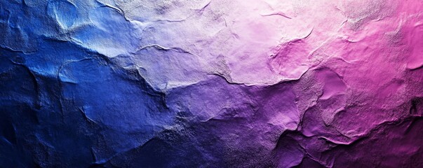Vibrant Purple-Blue Gradient with a Grainy Texture, Generative AI