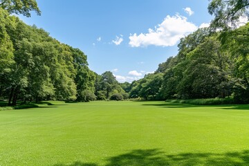 
Fresh green grass lawn in sunlight, perfect for garden, landscaping, nature, and outdoor themes. Ideal for backgrounds, eco projects, and summer vibes