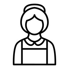Maid Vector Icon