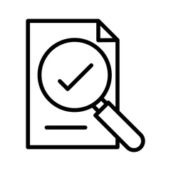 Fact Checking Tools Vector Icon