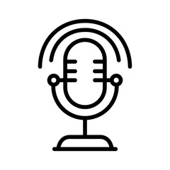 Live Broadcast Vector Icon