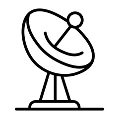 Satellite Dish Vector Icon