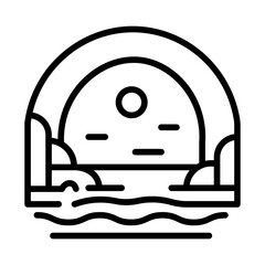 Coastal Arch Icon