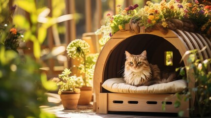 cozy cats house