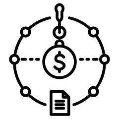 Bribery Tracker Vector Icon