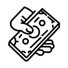 Corruption Circle Vector Icon