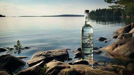 Obraz premium serene painkiller water