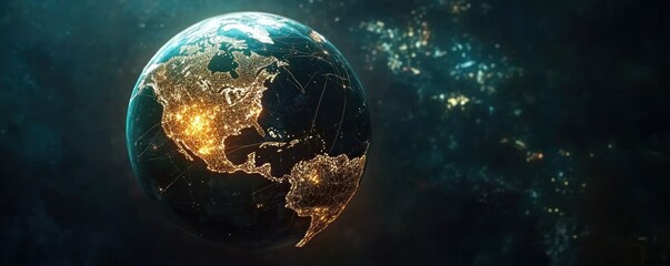 Global Network: A Digital Earth at Night