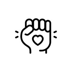 Knuckle Pain Vector Icon