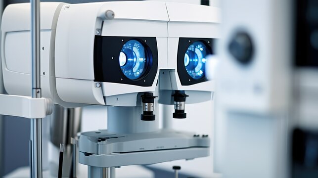 phoropter eye care equipment