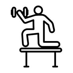 Fototapeta premium Occupational Therapy Vector Icon