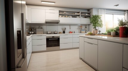 Fototapeta premium kitchen rent house