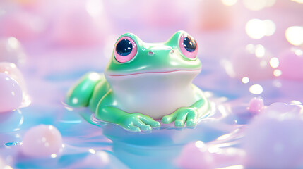Cute Frog 3D