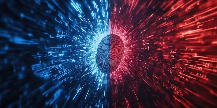 Digital Fingerprint: A Binary Universe of Data and Identity