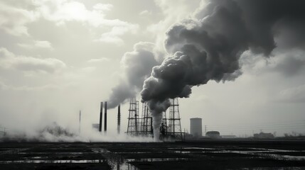 smoke checkered black and white