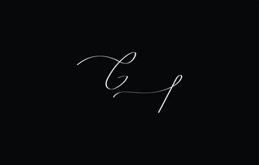 A minimal yet stylish depiction of white cursive lettering forming GI on a dark background, symbolizing elegance and simplicity.