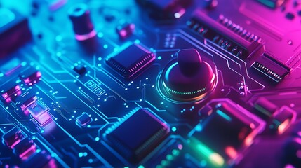 Fototapeta premium computer circuit board