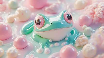 3D Frog