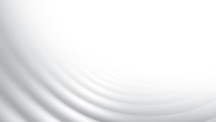 bstract  white and gray color, modern design stripes background with curve lines, wave pattern. Vector illustration.