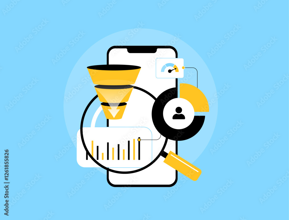 Aufkleber mobile app user segmentation boosts targeting and personalization. analyzing user behavior, demograp