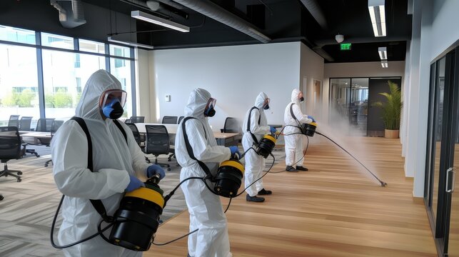 protection covid-19 office cleaning