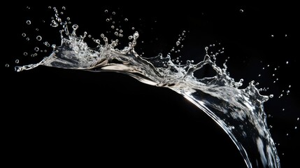 arc water spray isolated
