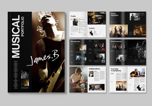 Musician Portfolio Template