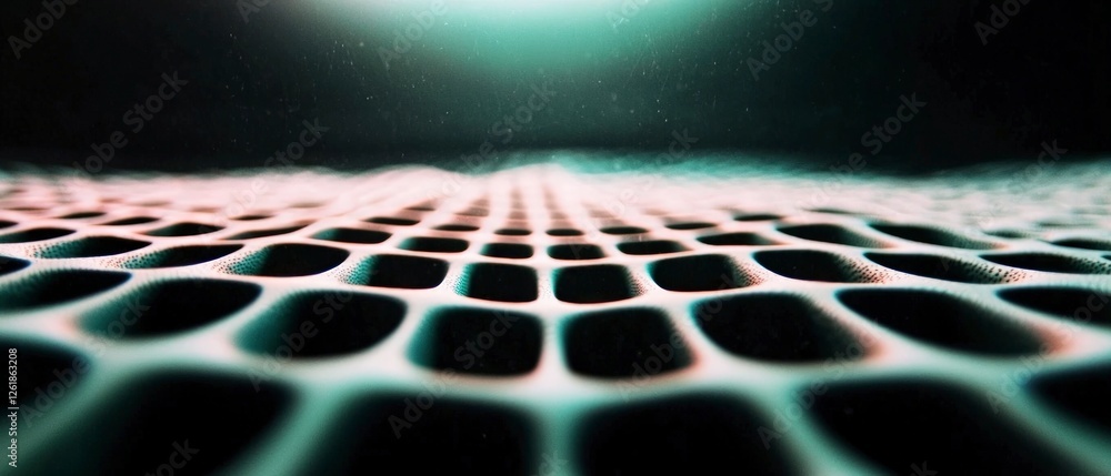 Poster abstract dark grid pattern with light texture