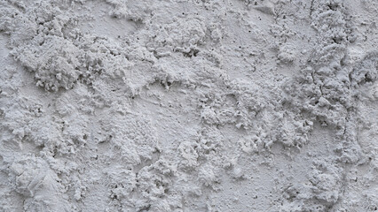 Obraz premium White and Grey Wall with Abstract Rough Texture, Textured Surface