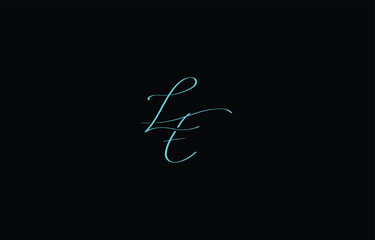 A minimal yet stylish depiction of white cursive lettering forming LE on a dark background, symbolizing elegance and simplicity.
