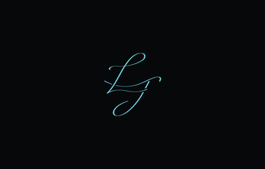 A minimal yet stylish depiction of white cursive lettering forming LJ on a dark background, symbolizing elegance and simplicity.