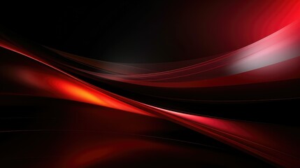Obraz premium sleek digital background red