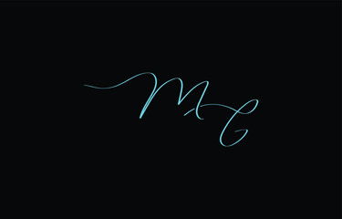 A minimal yet stylish depiction of white cursive lettering forming MG on a dark background, symbolizing elegance and simplicity.