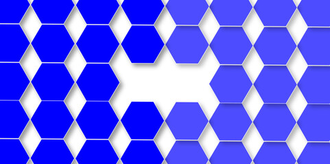 Naklejka premium Purple hexagon 3D background texture. modern abstract polygonal pattern. 3d rendering illustration. Futuristic abstract banner. white and purple lines 3d Hexagonal. honeycomb white Background.