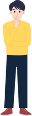 man thinking